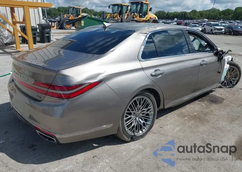 2021 Genesis G90 5.0 Ultimate Rwd из США, поврежденный, VIN KMTF54PH2MU084773